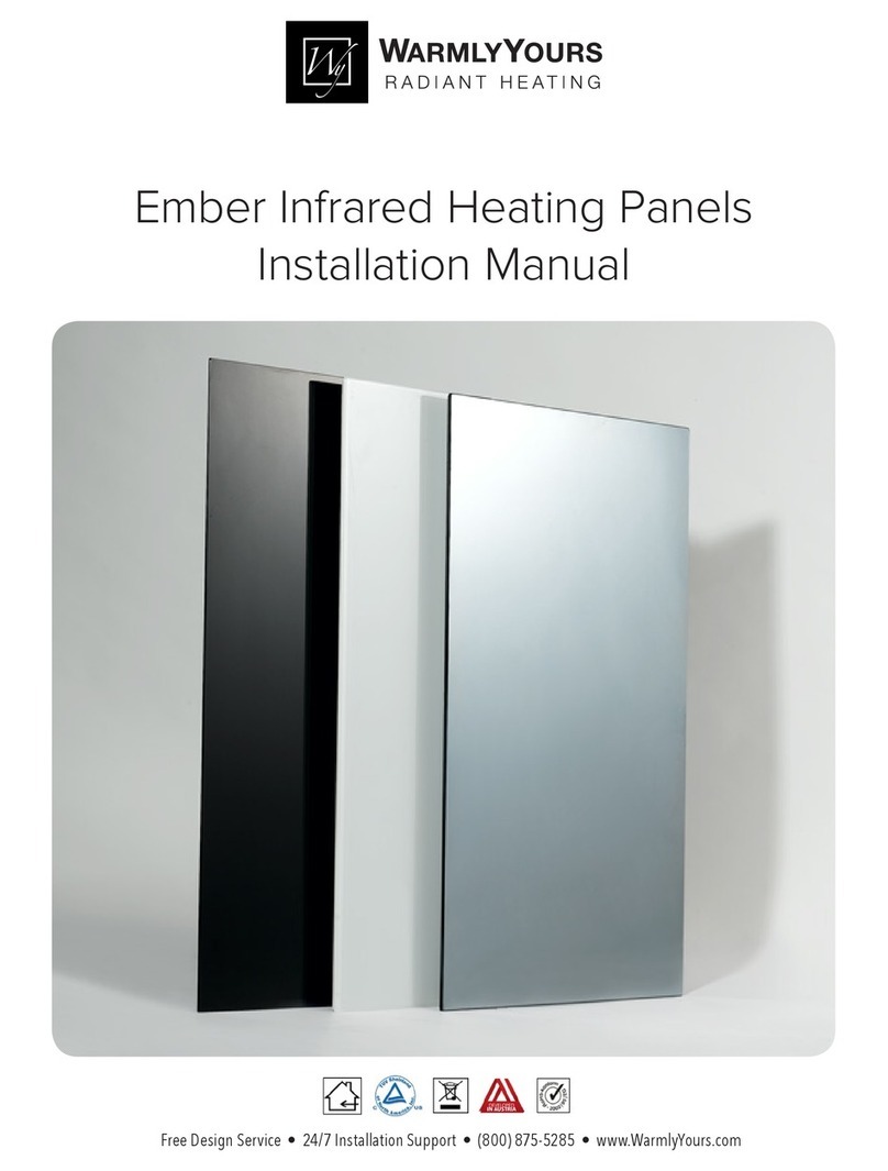 WarmlyYours Ember installation manual