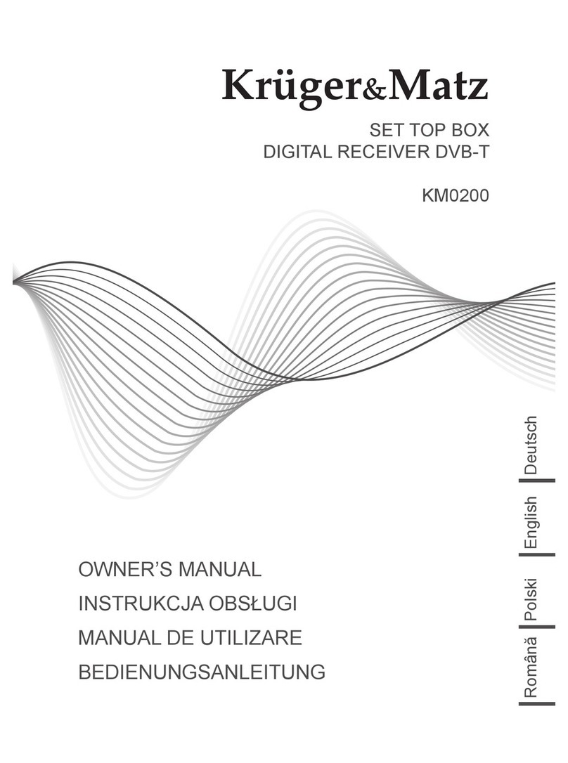 Kruger&Matz KM0200 owner's manual