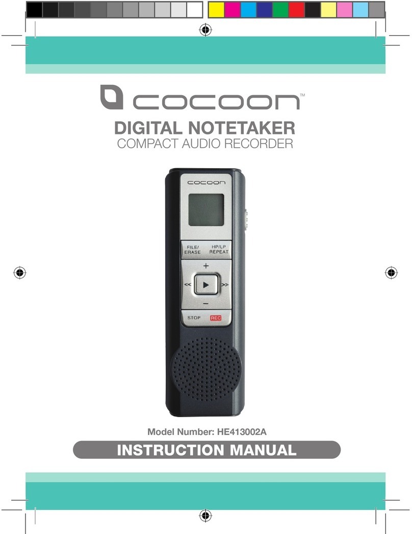 Cocoon HE413002A User manual