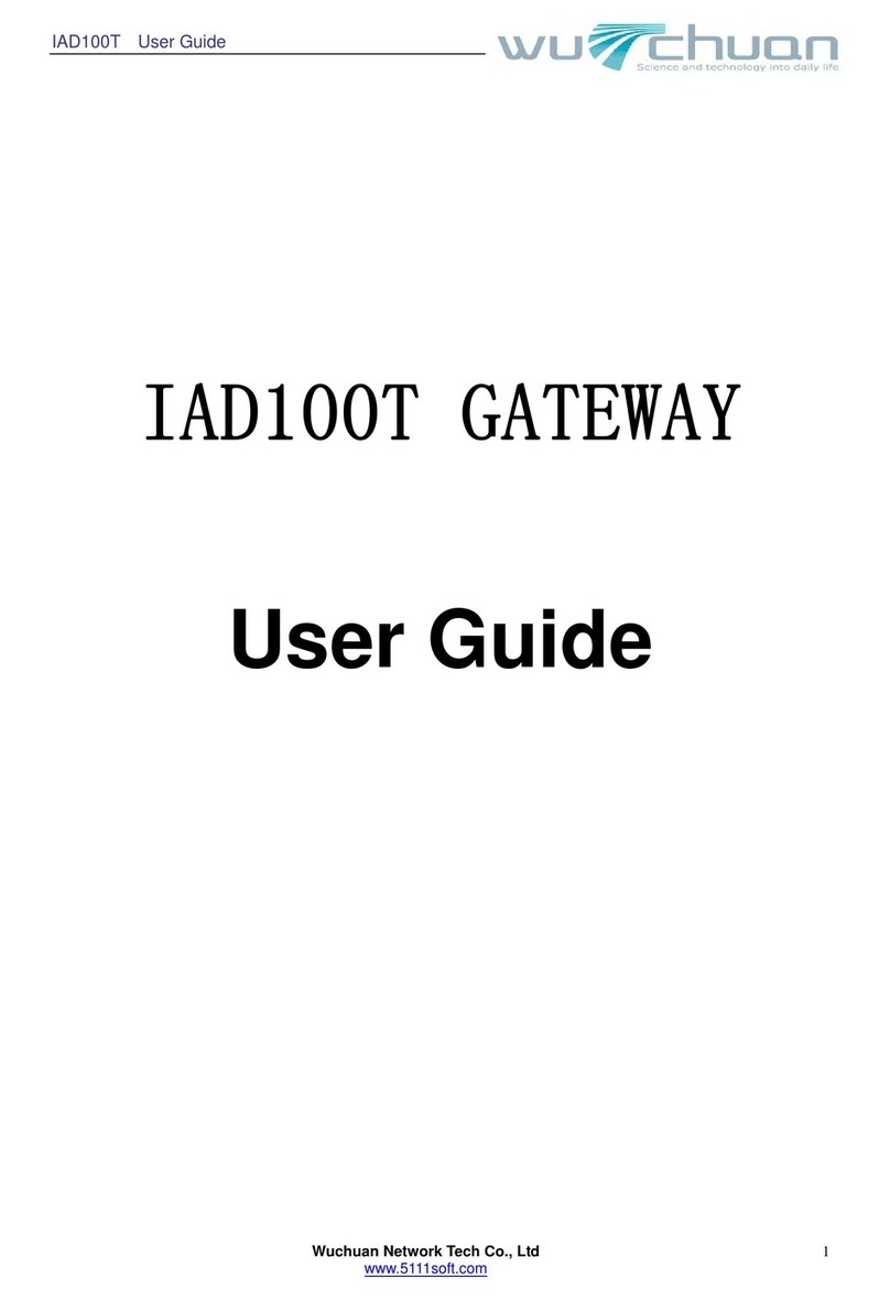 Wuchuan IAD100T user guide