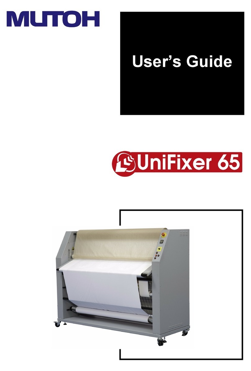MUTOH UniFixer 65 User manual