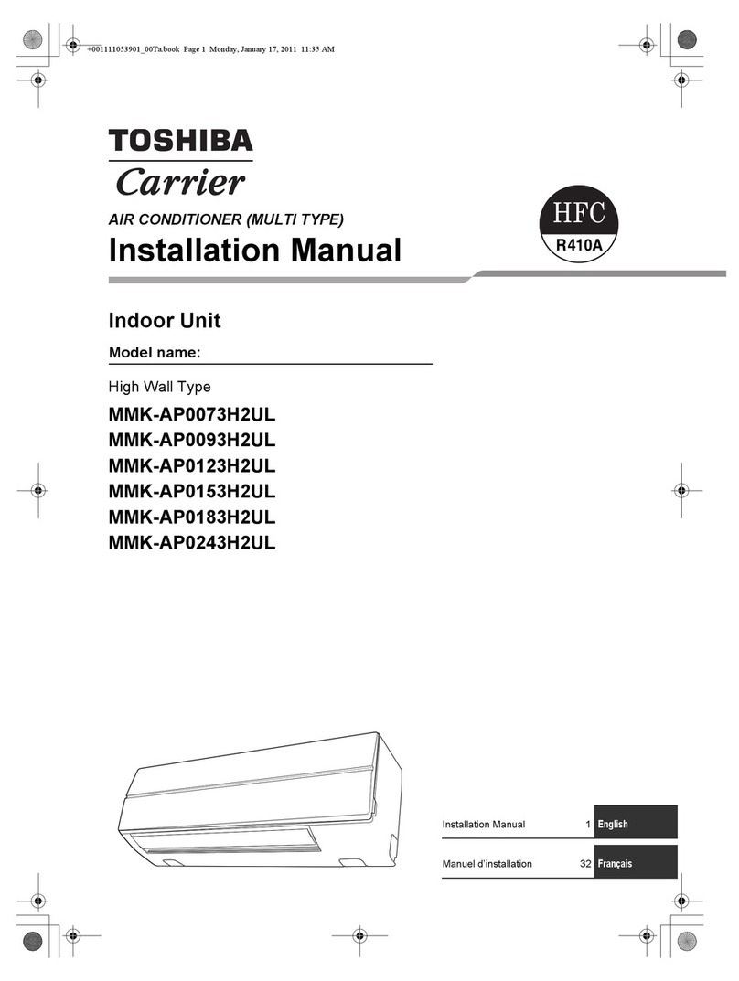 Carrier MMK-AP0073H2UL User manual Carrier MMK-AP0073H2UL User manual