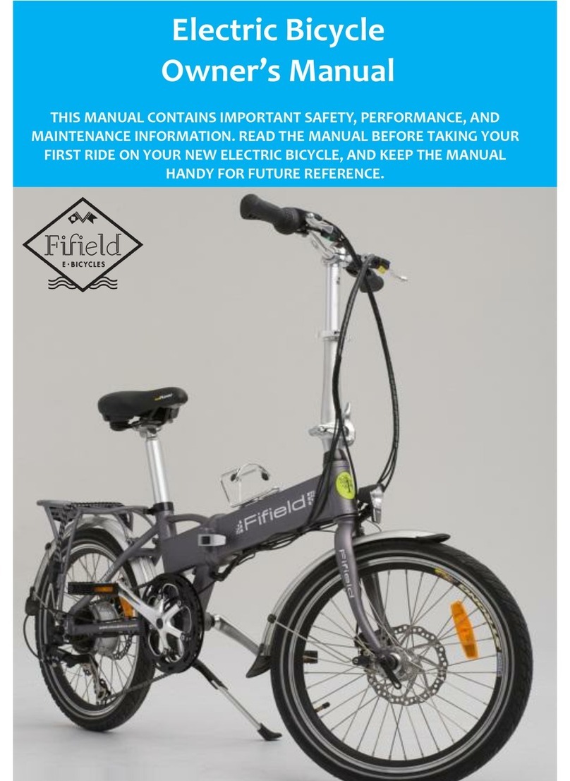 FiField Electric Bicycle User manual