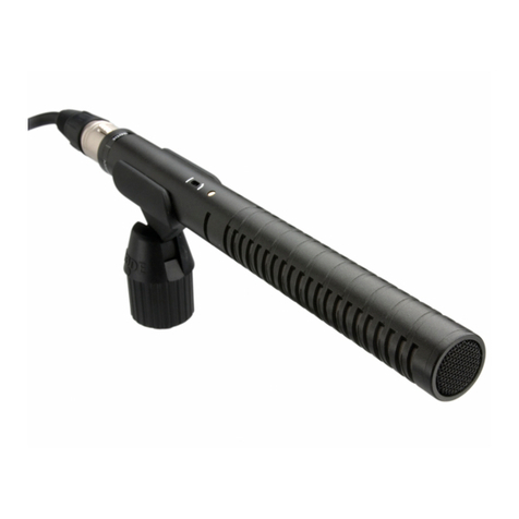 RODE Microphones NTG-1 instruction manual