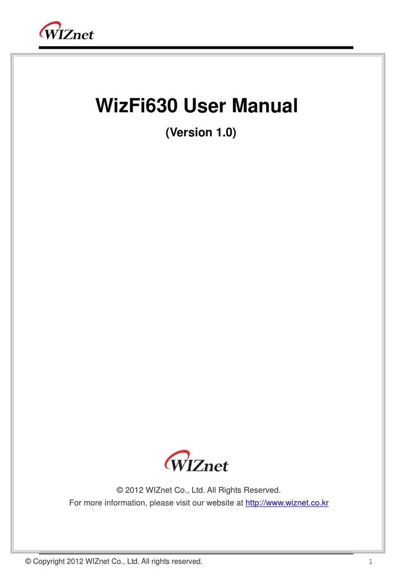 Wiznet WizFi630 user manual