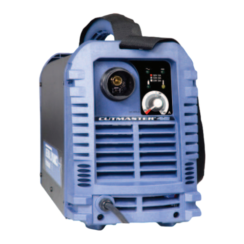 Thermal Dynamics 42 CUTMASTER User manual Thermal Dynamics 42 CUTMASTER User manual