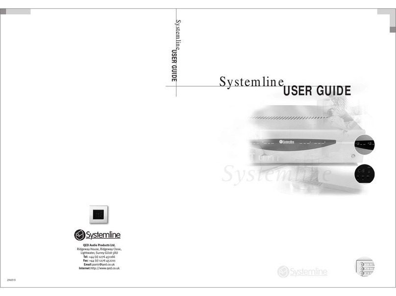 QED Systemline user guide