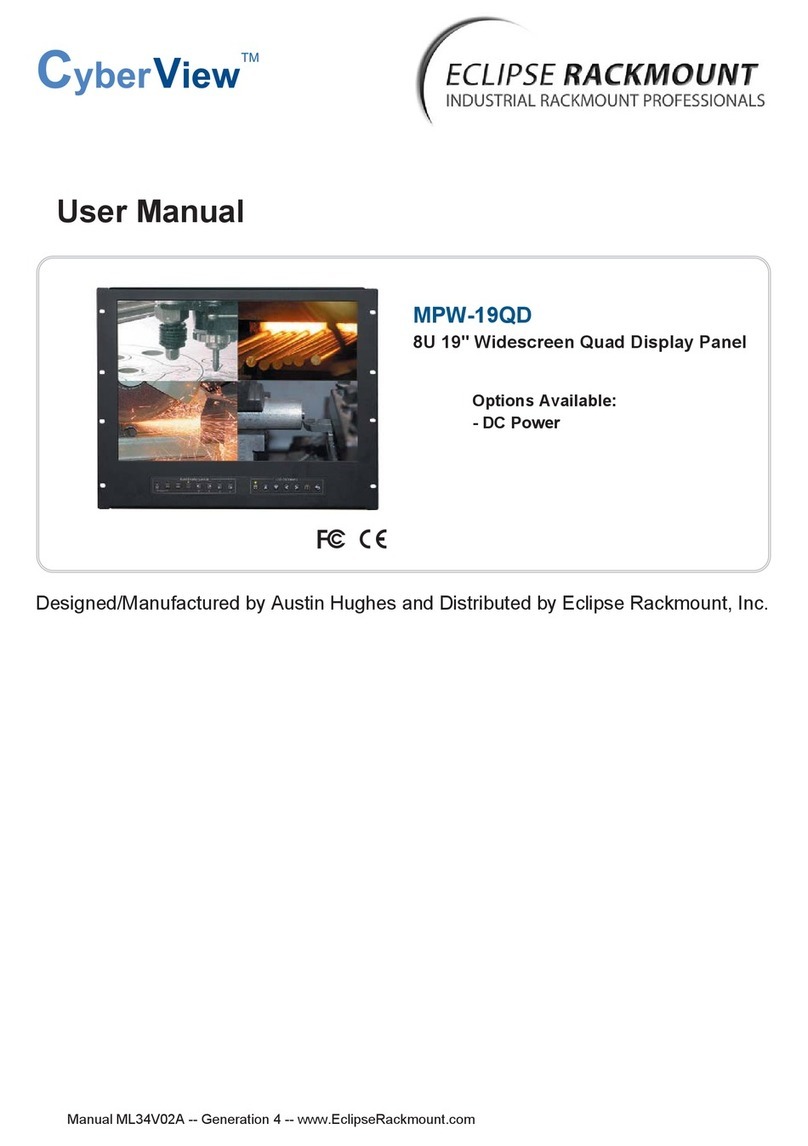 Eclipse CyberView MPW-19QD User manual