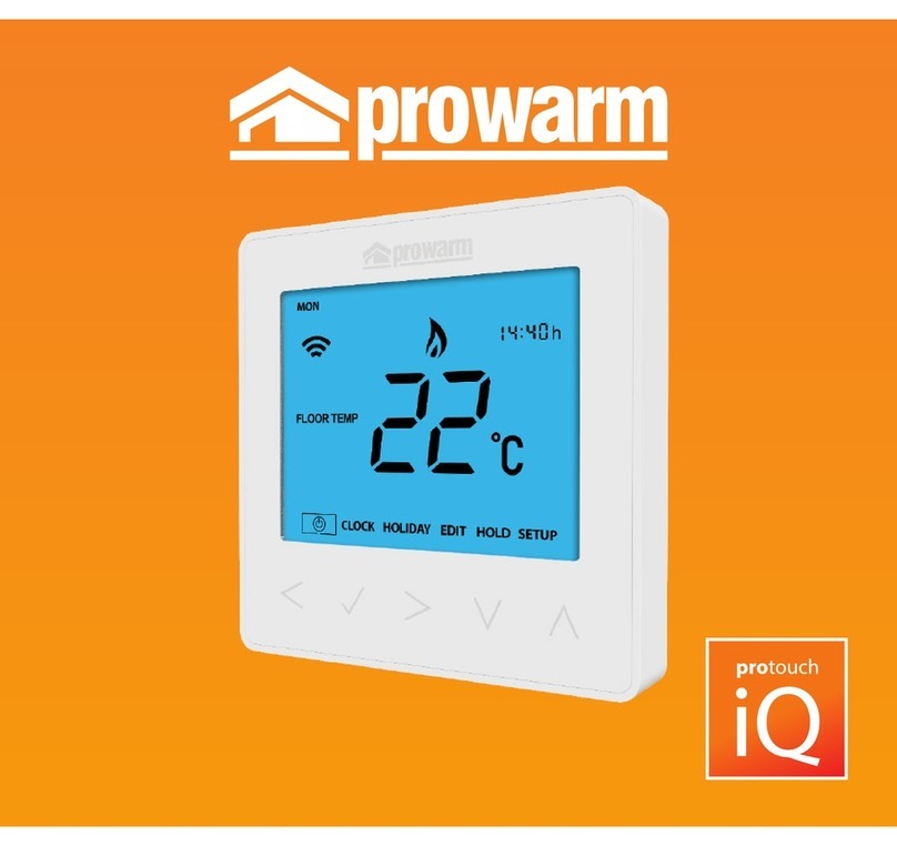 prowarm protouch iQ User manual