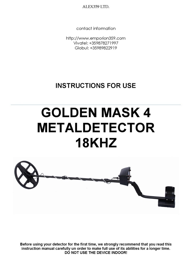 ALEX359 GOLDEN MASK 4 User manual
