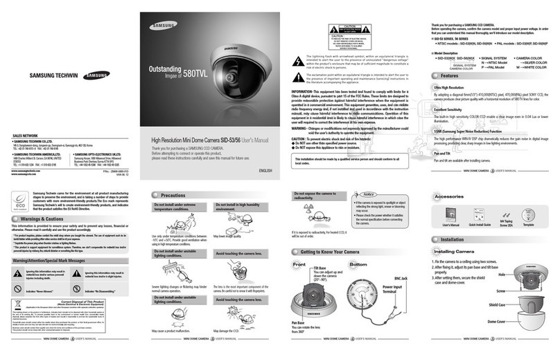 Samsung SID-53 User manual