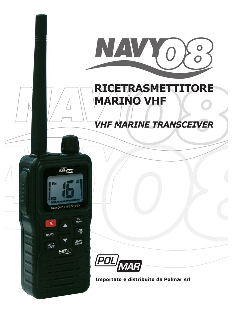 POLMAR NAVY-08 user manual