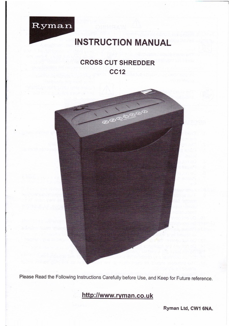 Ryman cc12 instruction manual