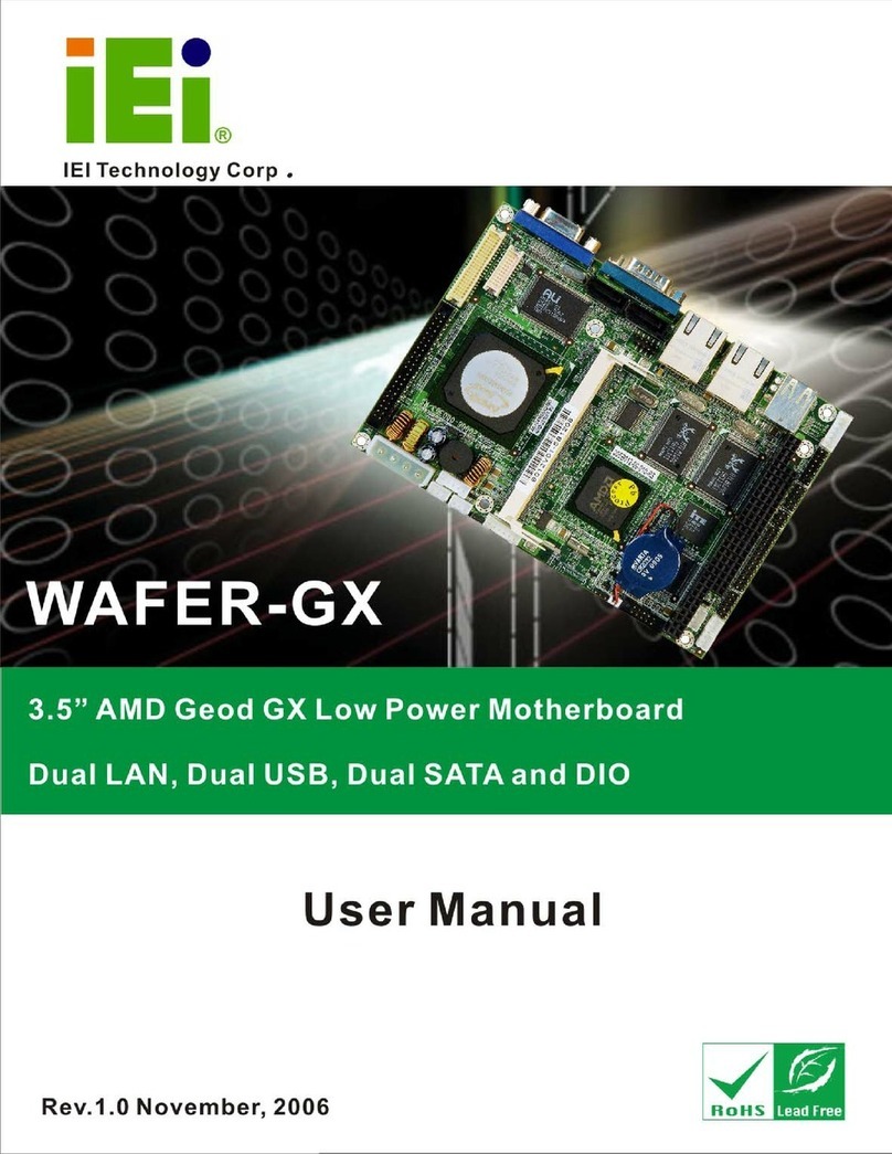 IEI Technology Wafer-GX User manual