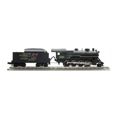 Rail King 2-8-0 STEAM ENGINE operating instructions