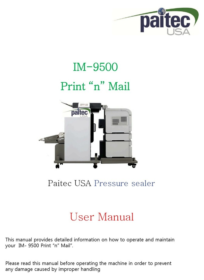 Paitec IM-9500 Print "n" Mail User manual