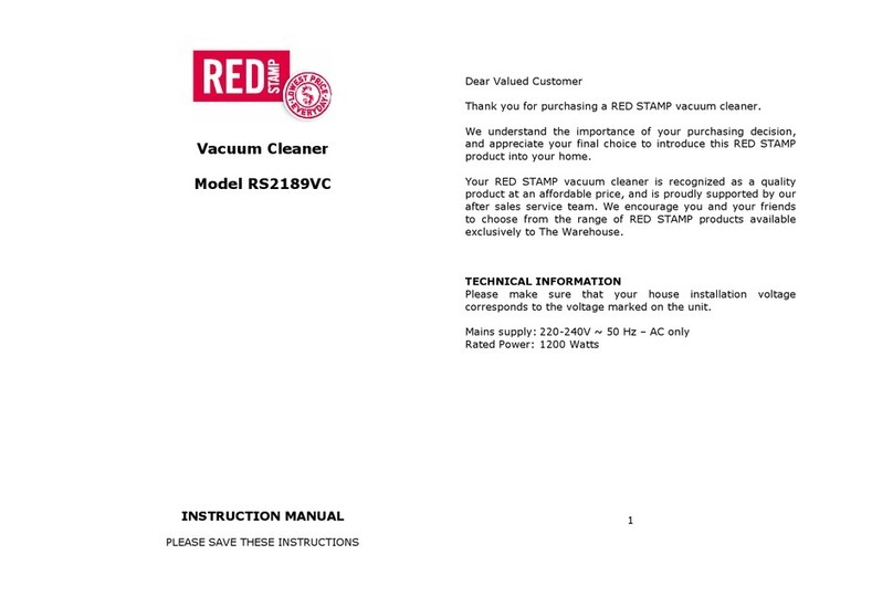 Red Stamp RS2189VC User manual