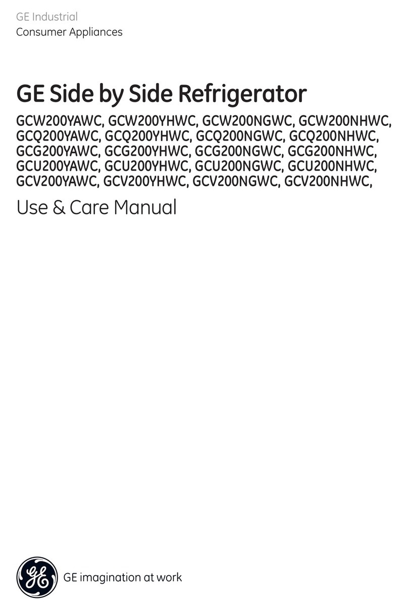 GE GCW200YAWC User manual