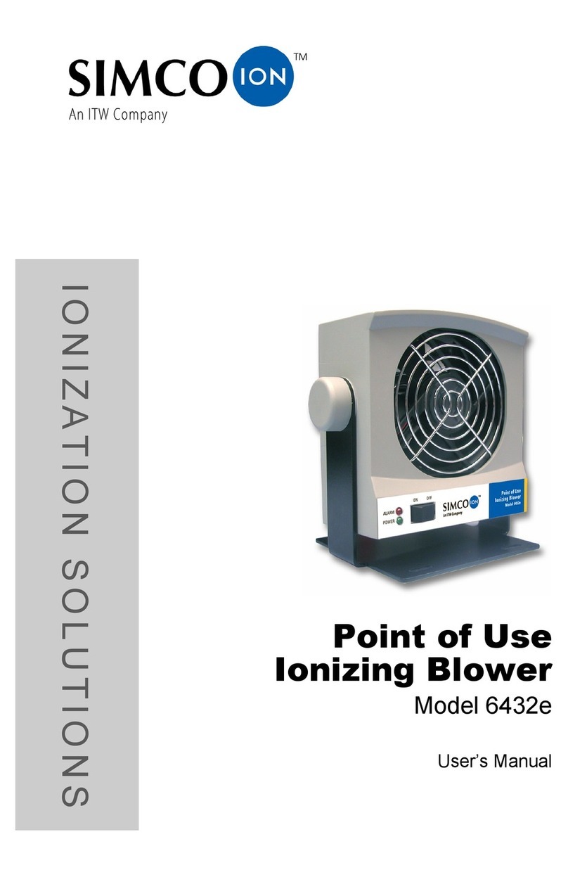 Simco-Ion 6432e user manual