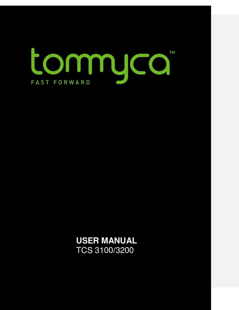 Tommyca TCS 3200 user manual