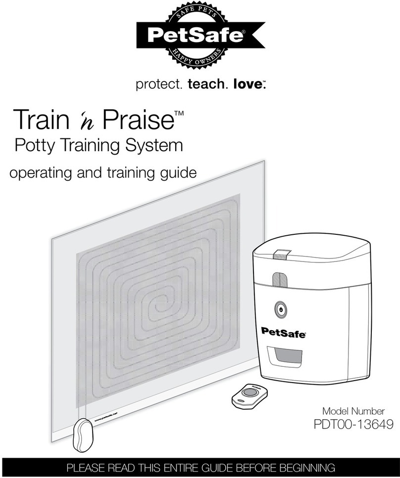 Petsafe Train 'n Praise Setup guide