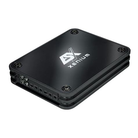 ESX ESX Xenium owner's manual