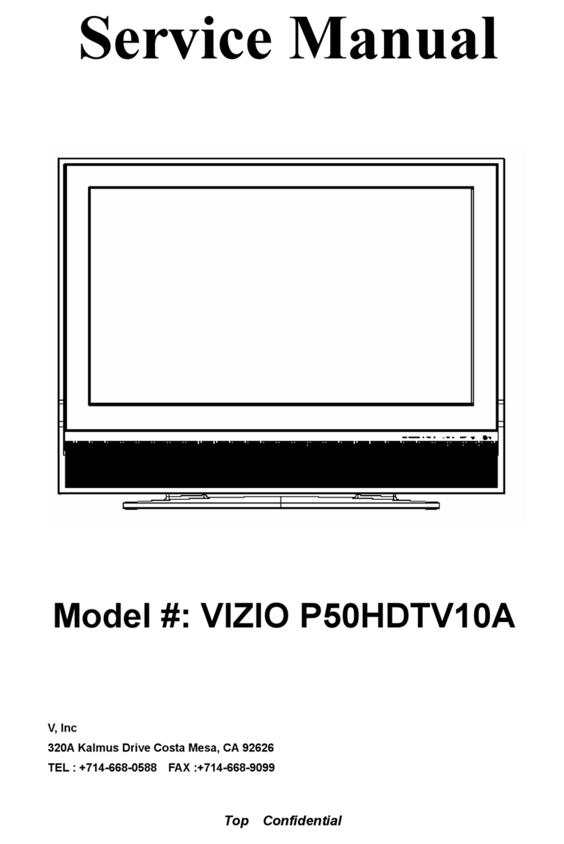 Vizio P50HDTV10A User manual