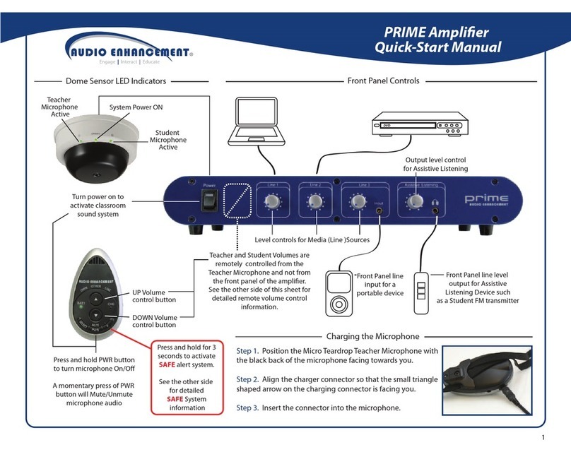 Audio Enancement PRIME Instruction manual