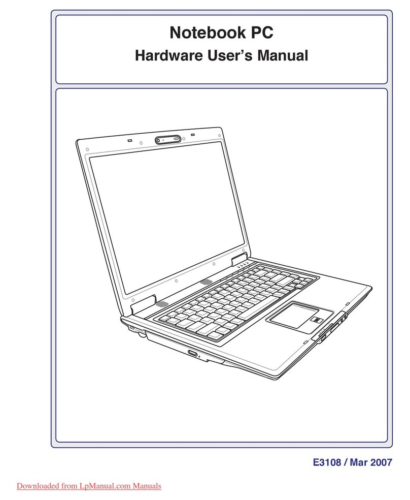 Asus E3108 Hardware user manual