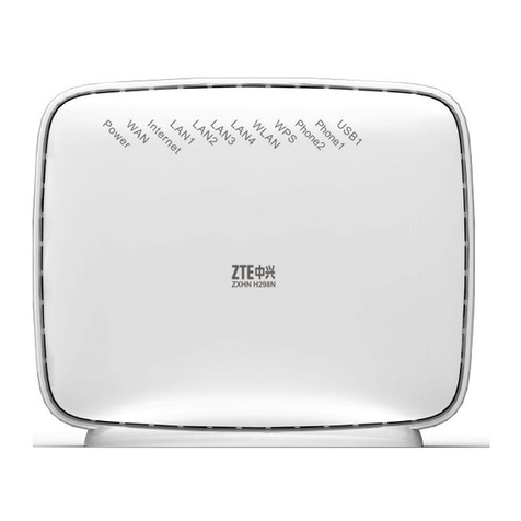 Zte H298N User manual Zte H298N User manual