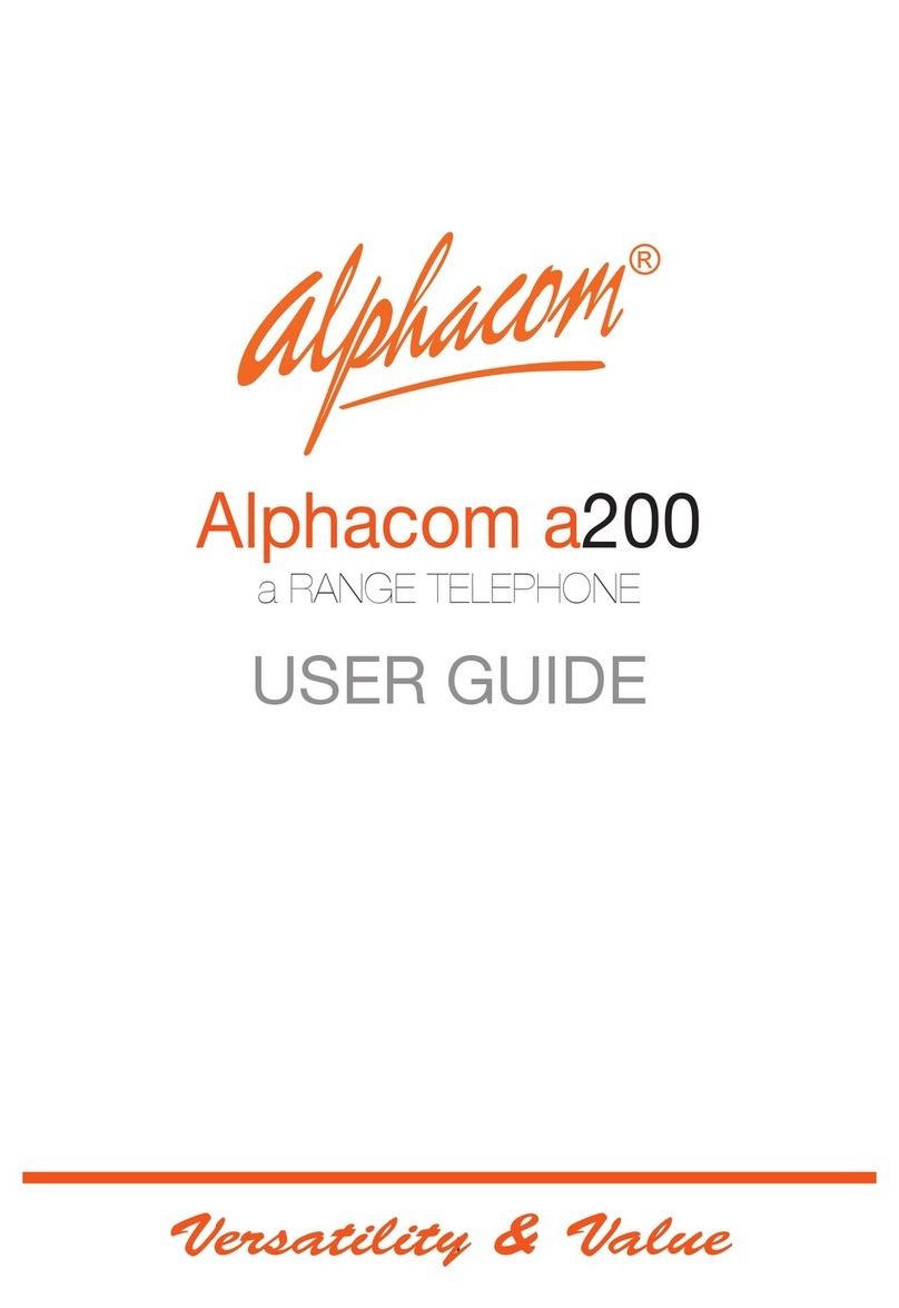 Alphacom a200 user guide