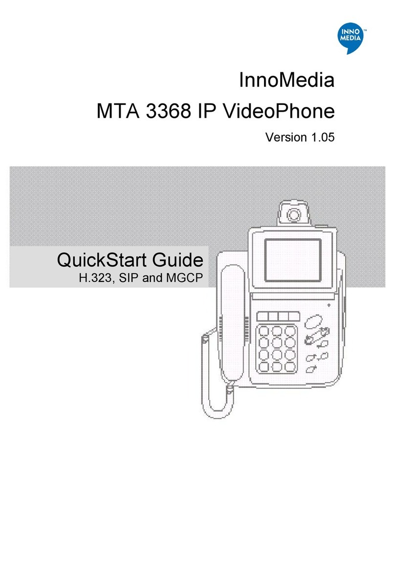 InnoMedia MTA 3368 User manual