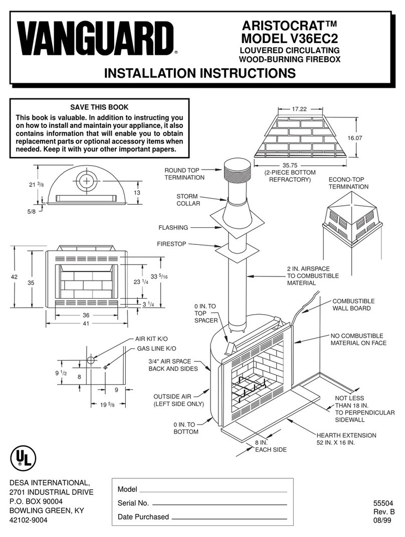 Vanguard ARISTOCRAT V36EC2 User manual