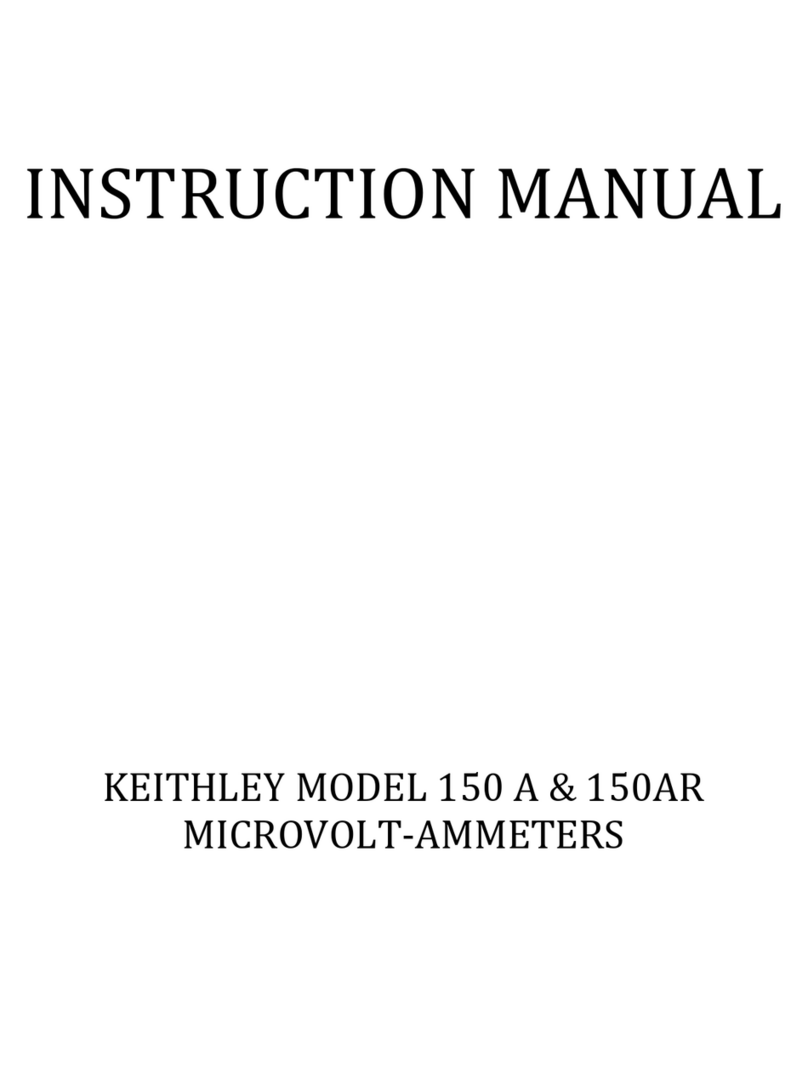 Keithley 150 A instruction manual