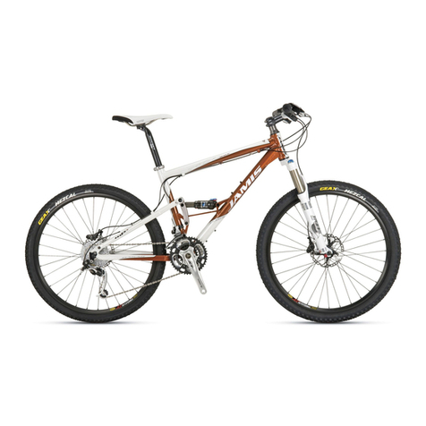 Jamis DAKAR XCR owner's manual
