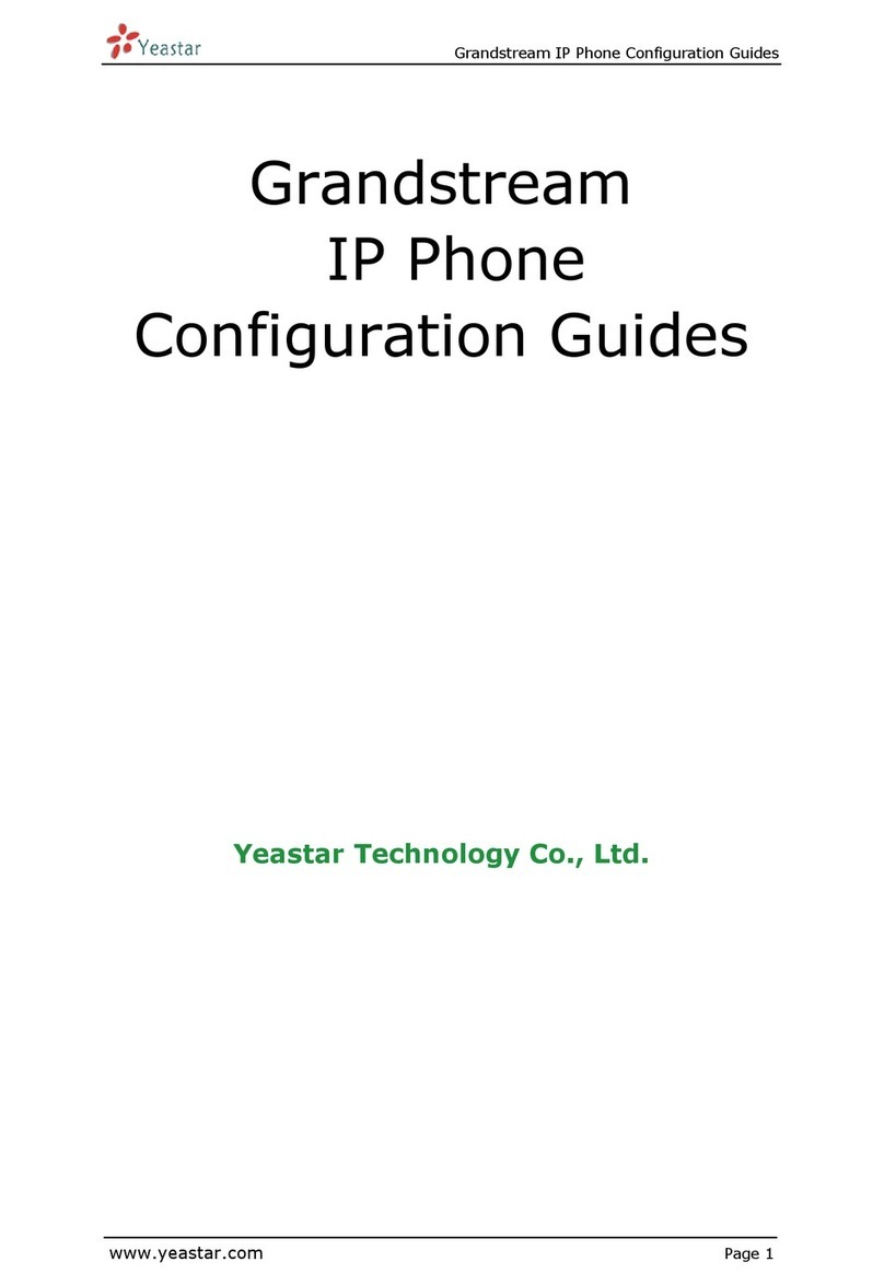 Grandstream Networks GXP-285 User manual Grandstream Networks GXP-285 User manual