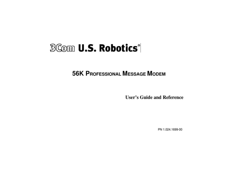 3Com U.S. Robotics 56K Voice User's guide and reference