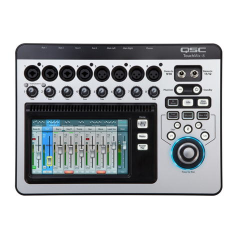 QSC TouchMix-8 user guide