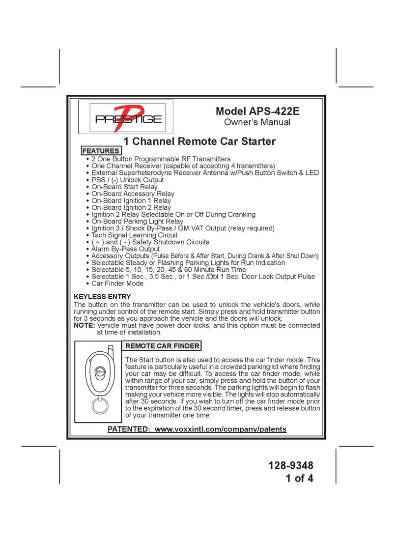 Prestige APS-422E User manual
