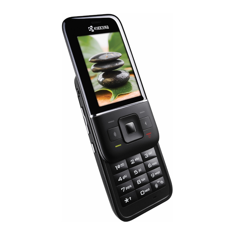 Kyocera G2GO M2000 User manual