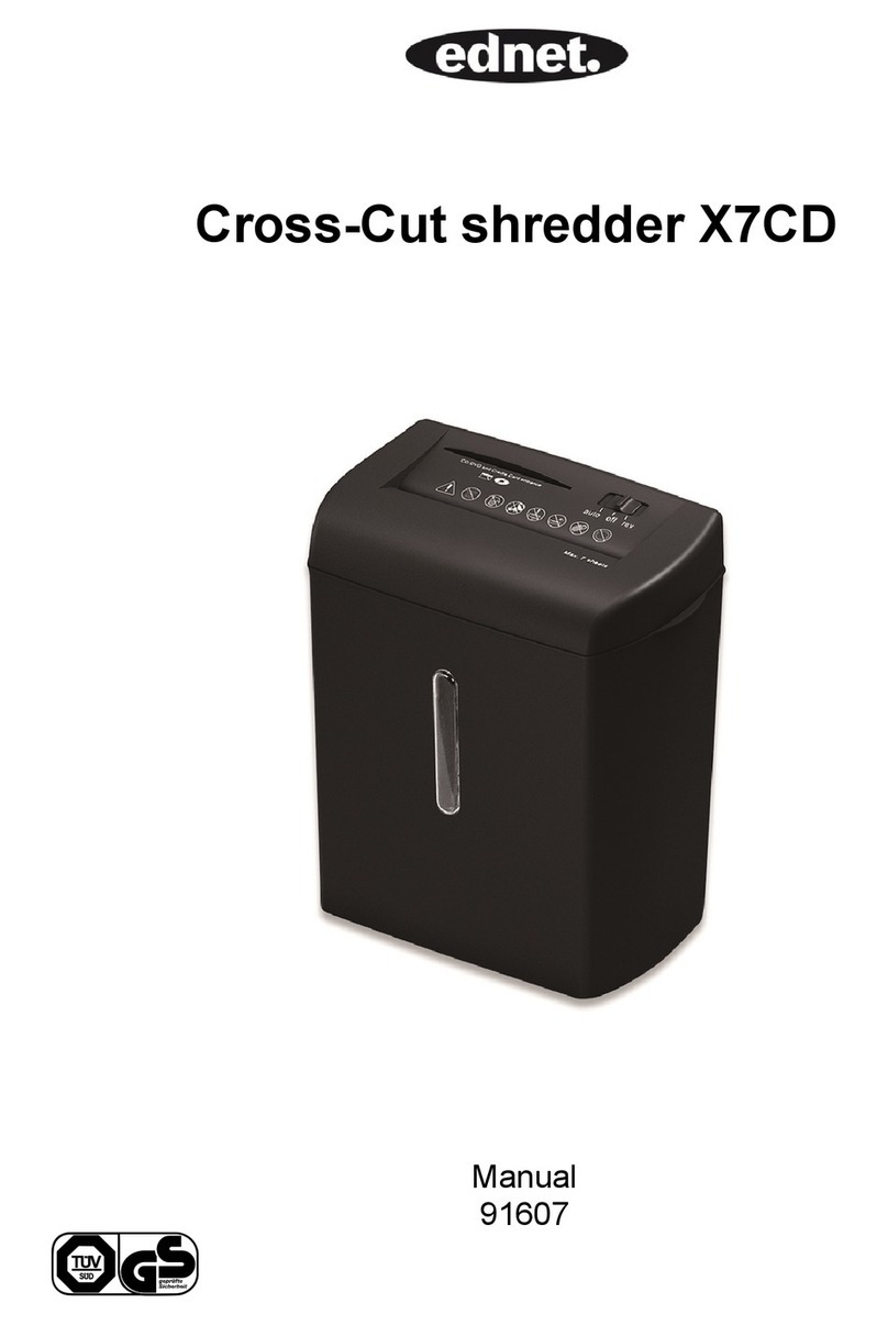 Ednet Cross-Cut X7CD User manual