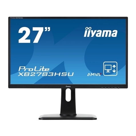 Iiyama ProLite XB2783HSU User manual