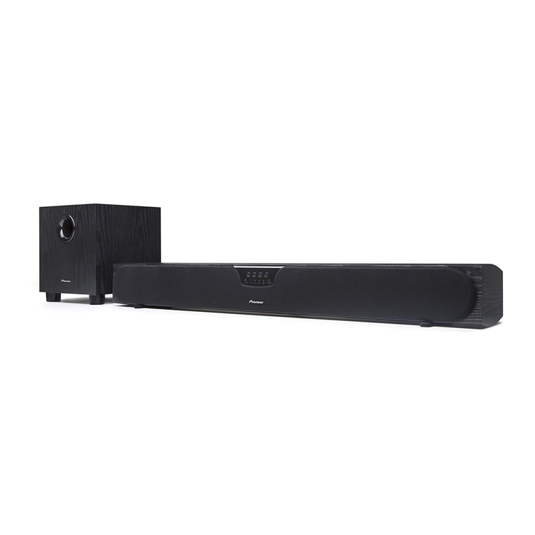 Pioneer SP-SB23W User manual