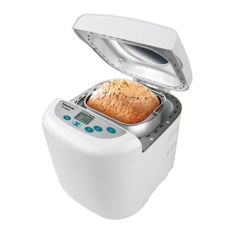 Taurus My Bread User manual