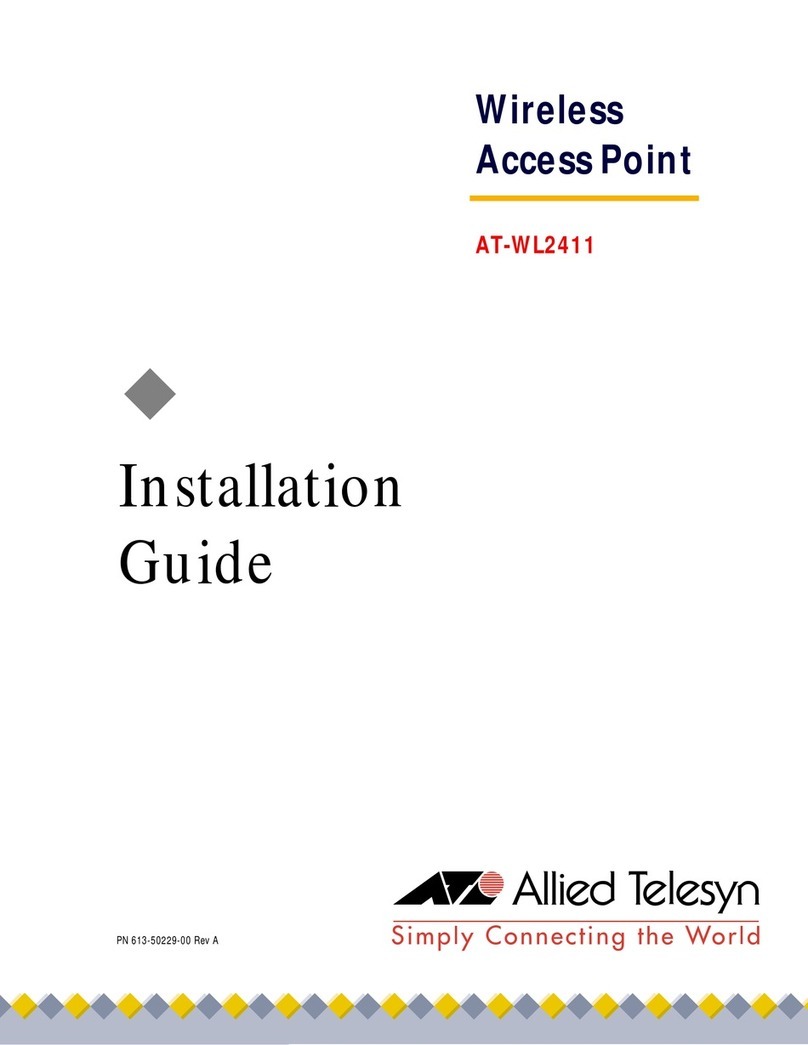 Allied Telesis AT-WL2411 User manual