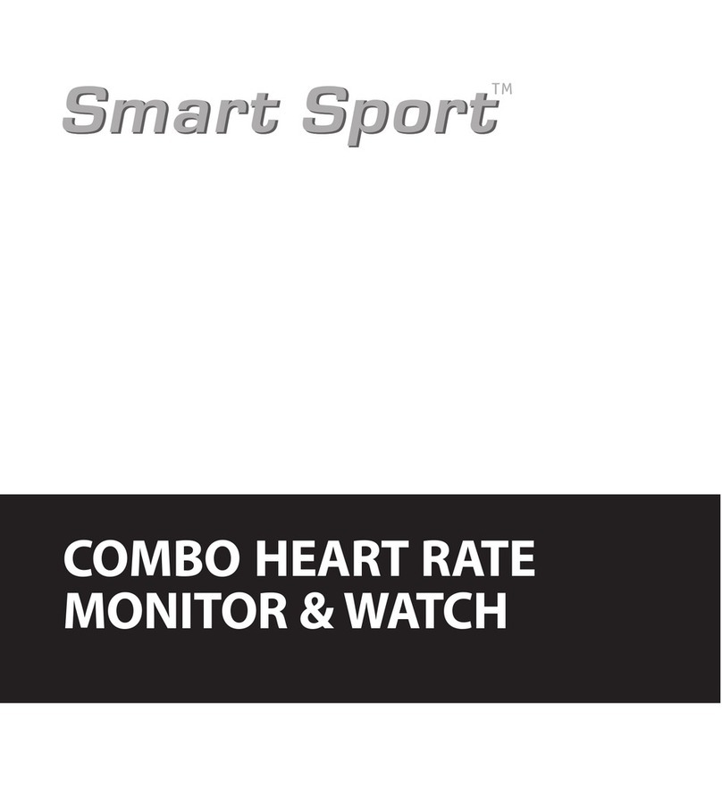 Smart Sport Combo heart rate Monitor & watch User manual