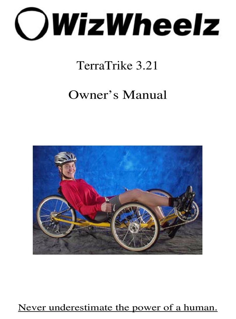 WizWheelz TerraTrike 3.21 owner's manual
