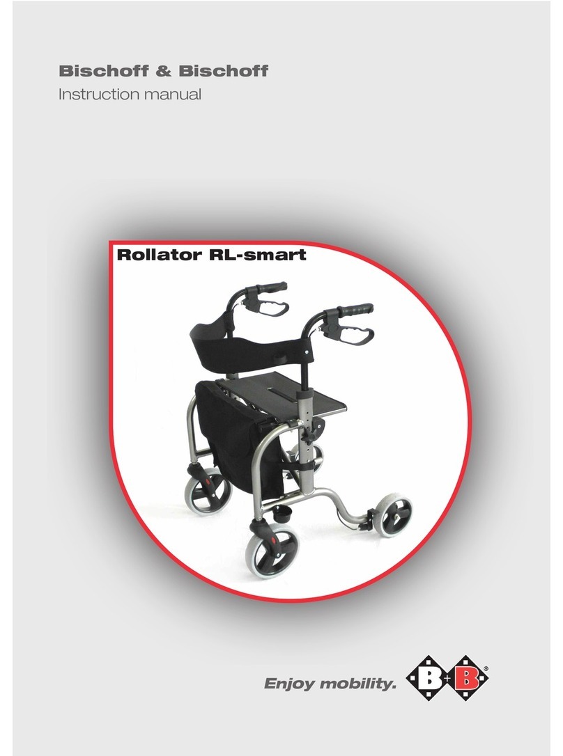 Bischoff & Bischoff Rollator RL-smart instruction manual Bischoff & Bischoff Rollator RL-smart instruction manual