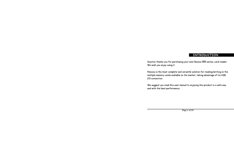 Soyntec Nexoos 550 User manual