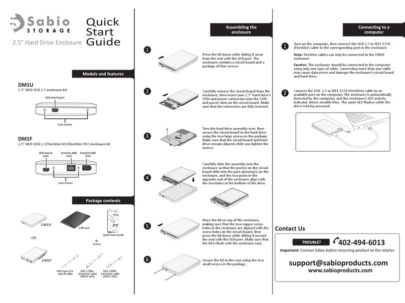 Sabio DM1U quick start guide